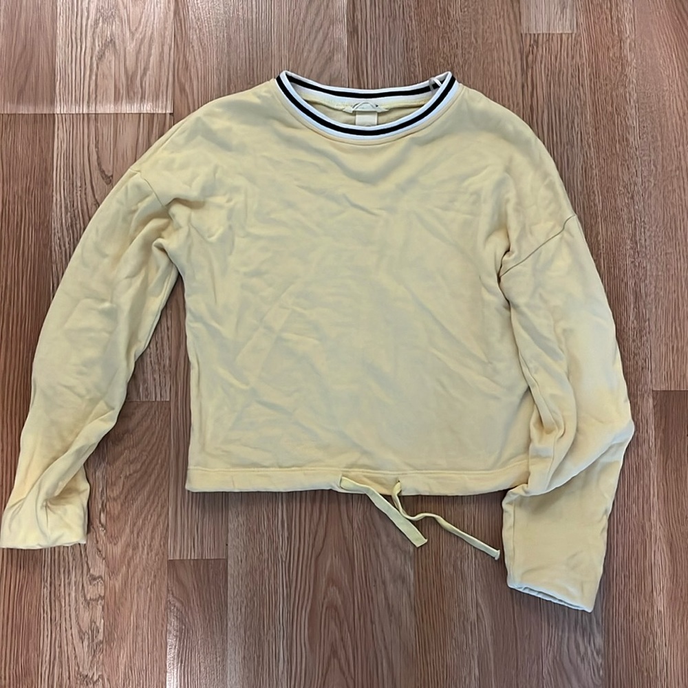 Yellow top from H&M very soft and comfy.